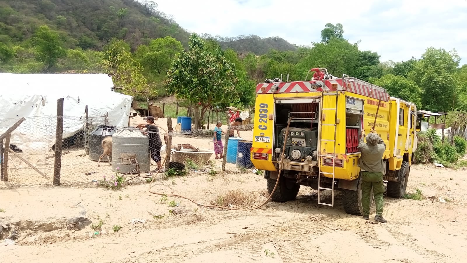 Distribución en comunidades indígenas. 