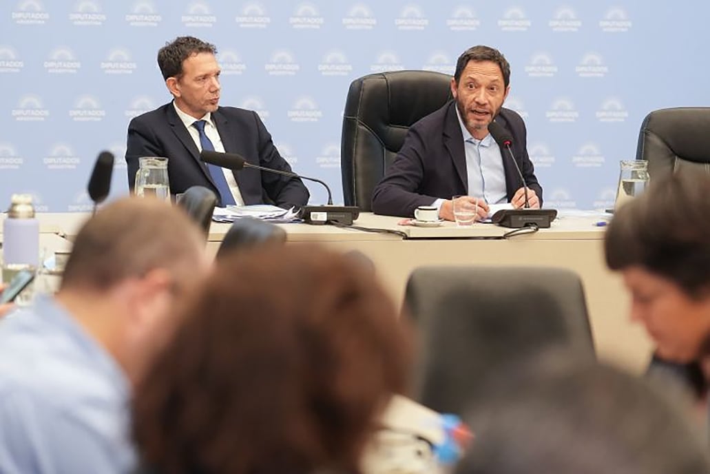 El presidente de la comisión es Maximiliano Ferraro de la Coalición Cívica.