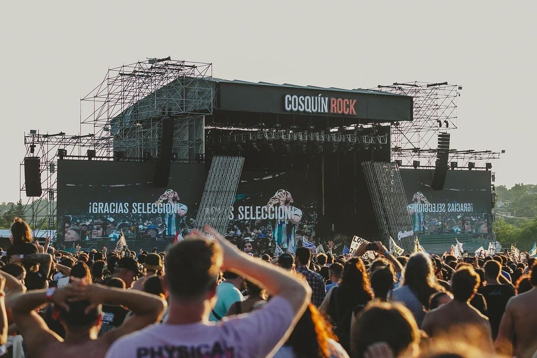 El tradicional encuentro volvió a reunir a decenas de artistas en Córdoba. Imagen: Instagram Cosquín Rock.