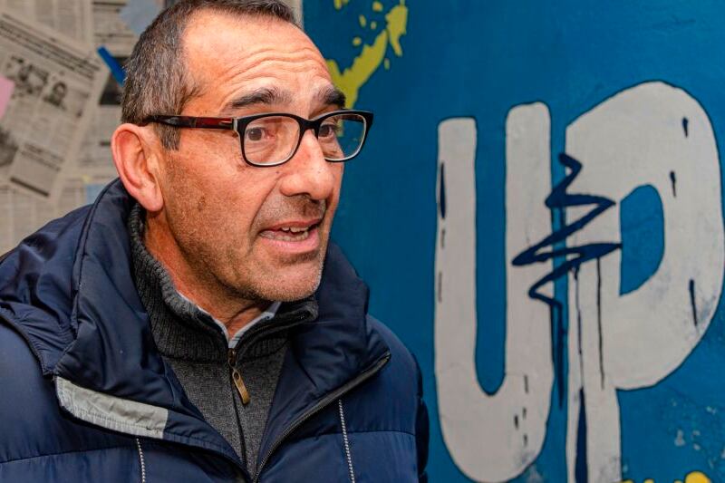 Nelson Sombra, intendente de Azul.