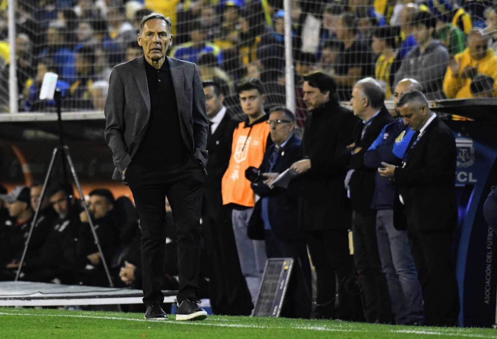 El entrenador Miguel Angel Russo