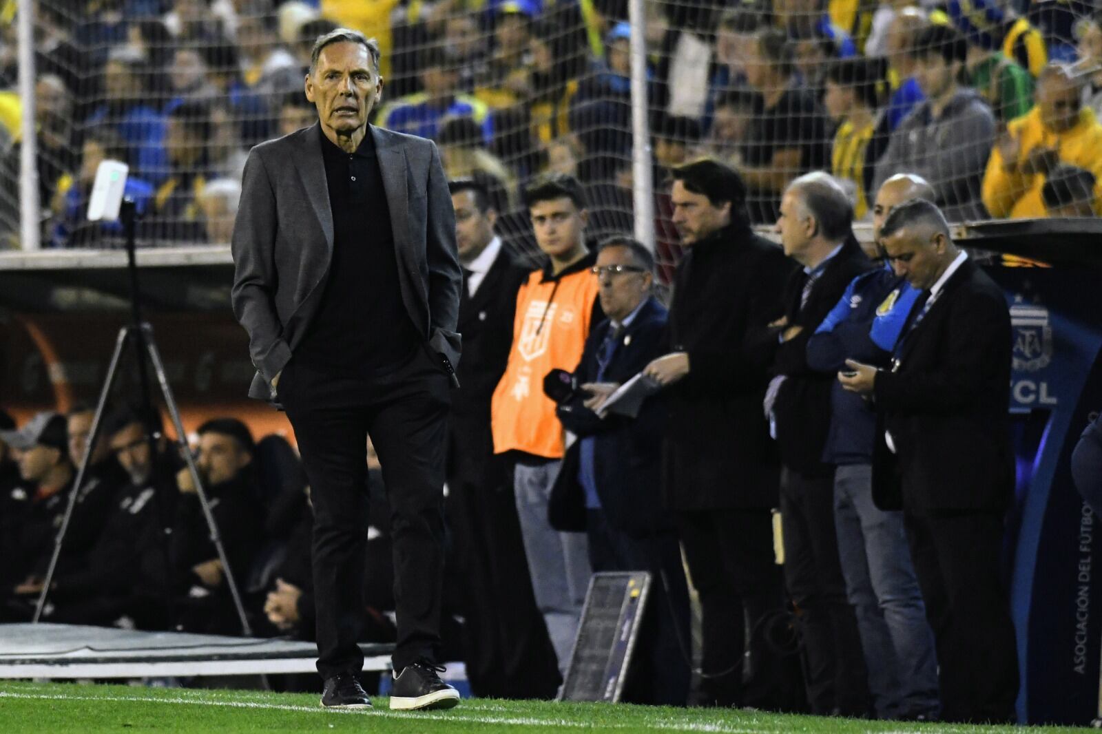 El entrenador Miguel Angel Russo