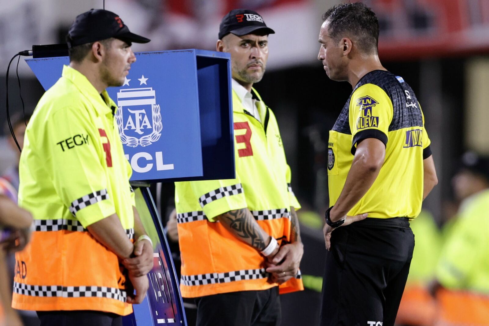Rapallini y el VAR, protagonistas del River-Argentinos en el Monumental