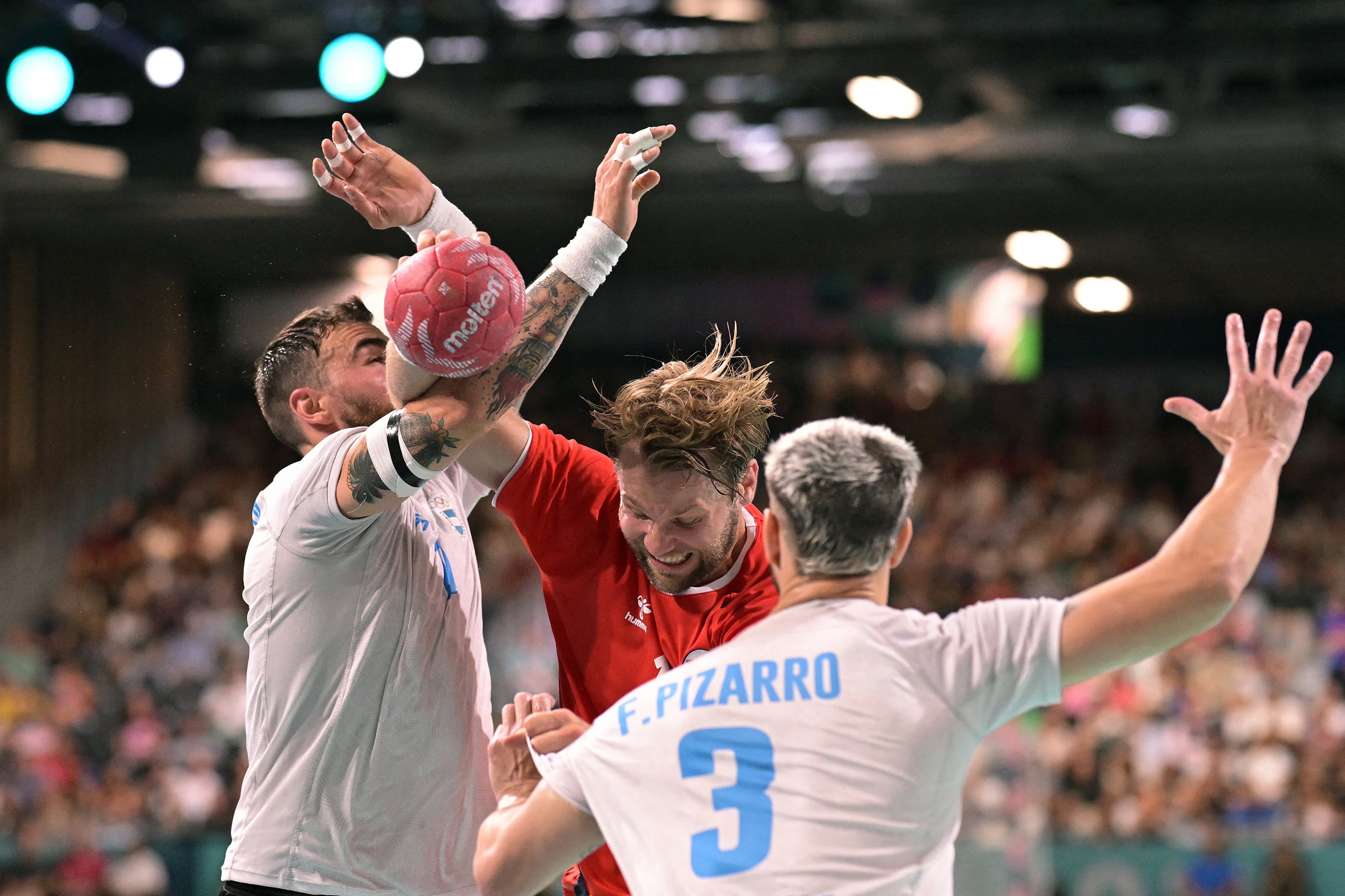 Argentina no pudo frente a un candidato al podio olímpico.