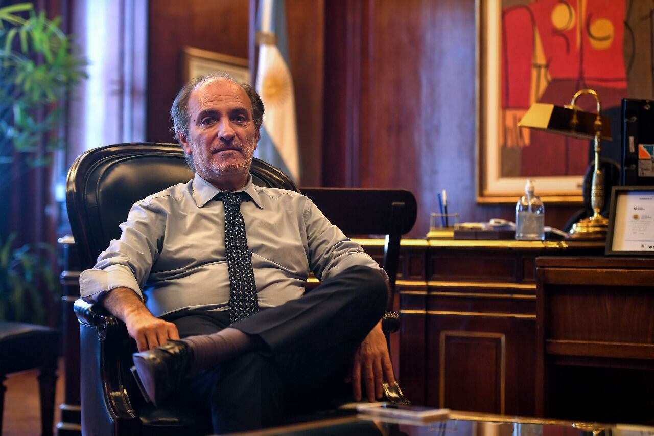 Eduardo Hecker, titular del Banco Nación. "Volvió el crédito pyme, nos decían cuando llegamos".