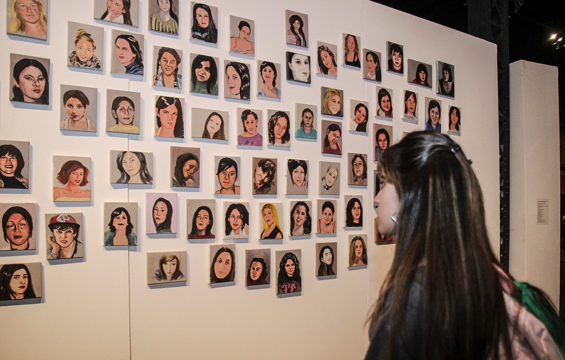 Algún día saldré de aquí (2014-2016), pinturas de Fátima Pecci Carou.