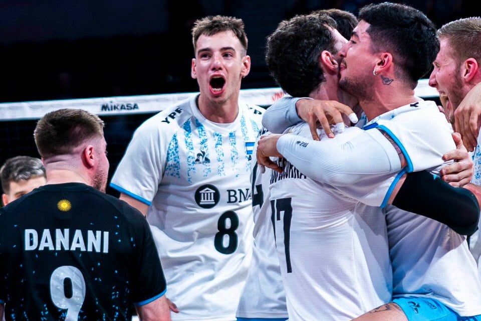 La selección argentina de vóley enfrentará a China en el Preolímpico 2023.