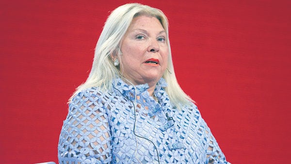 Elisa Carrió se reunió el jueves con el ministro Aranguren y el viernes con el jefe de Gabinete, Marcos Peña.