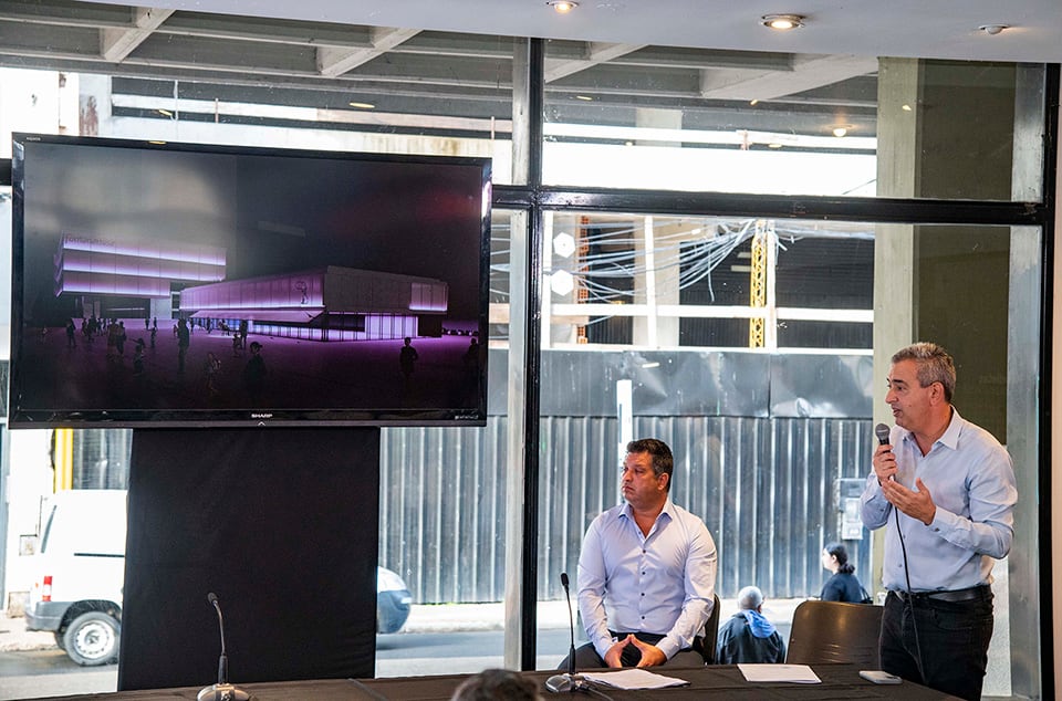 El intendente Javkin dio detalles de los trabajos.