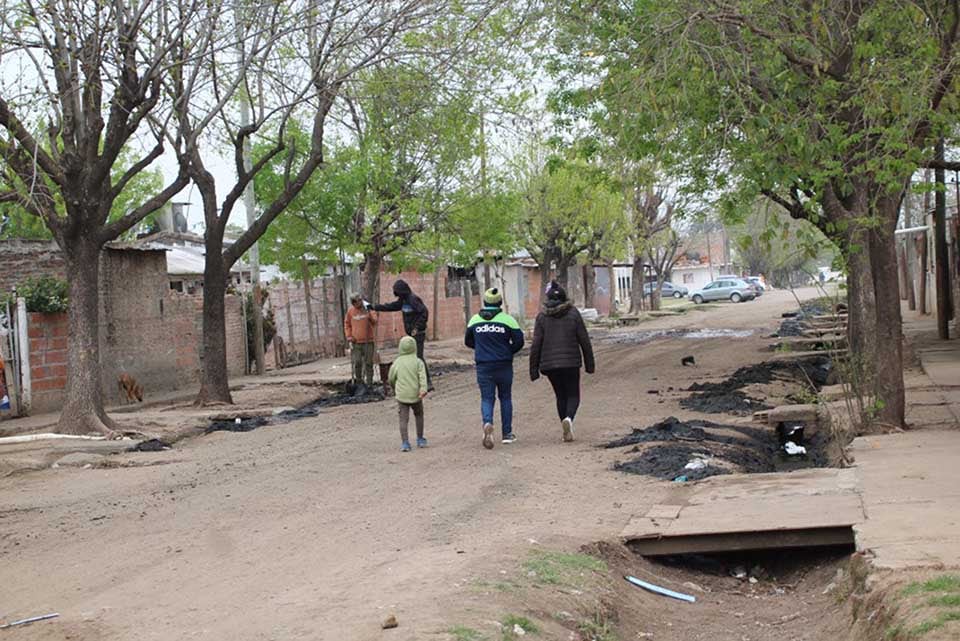 El Barrio Toba de zona sur.