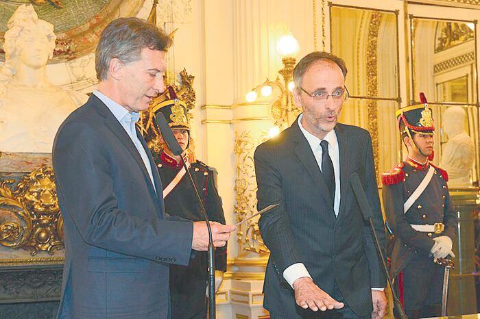 El procurador Carlos Balbín en su momento contó con el apoyo de Elisa Carrió.