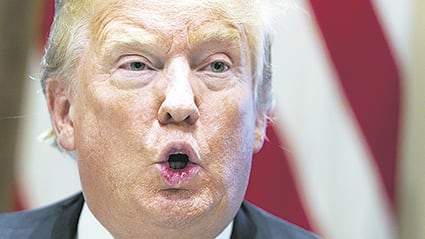 Trump esperará el fin del shutdown.