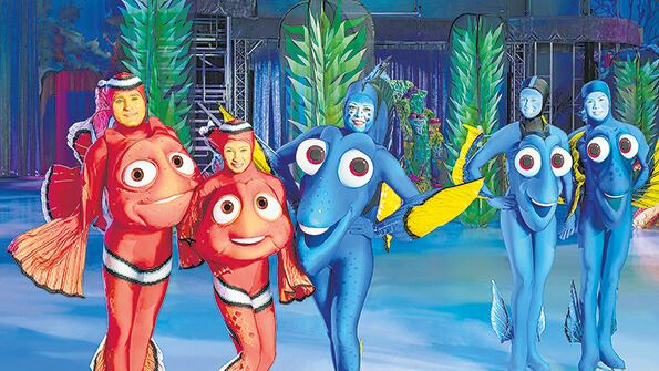 El maravilloso mundo de Disney on ice ofrece dos funciones diarias en el Luna Park.