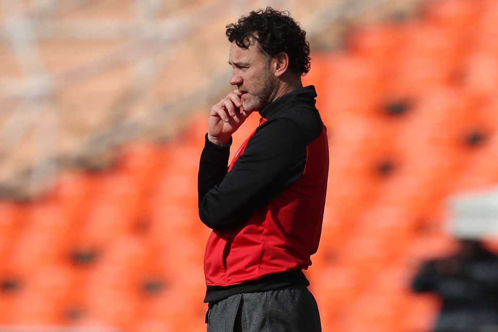 Gabriel Milito, DT de Estudiantes de La Plata.