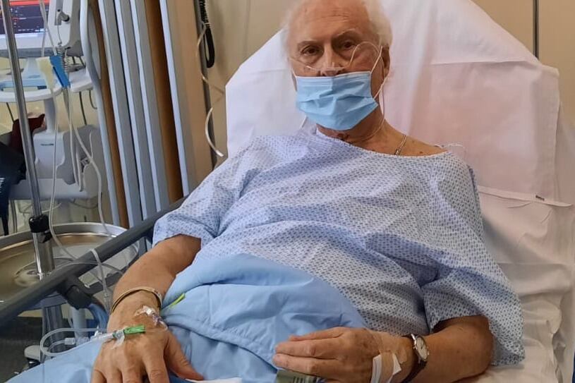 La foto que publicó el director de "El viaje". 