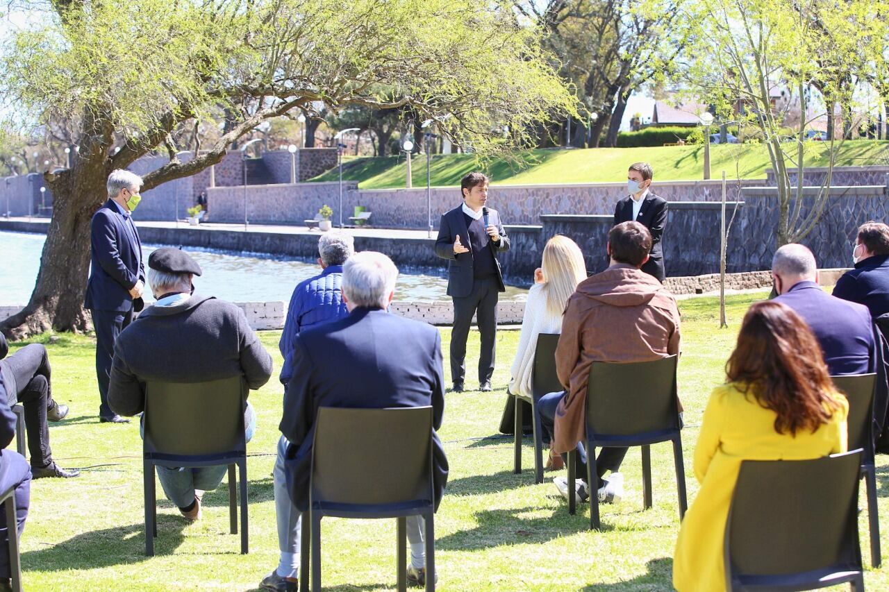 El gobernador bonaerense, Axel Kicillof.