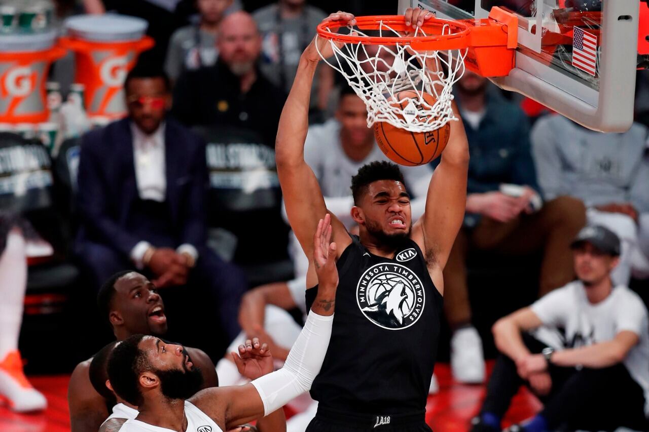 Karl-Anthony Towns es uno de los jugadores de mayor proyección de la NBA.