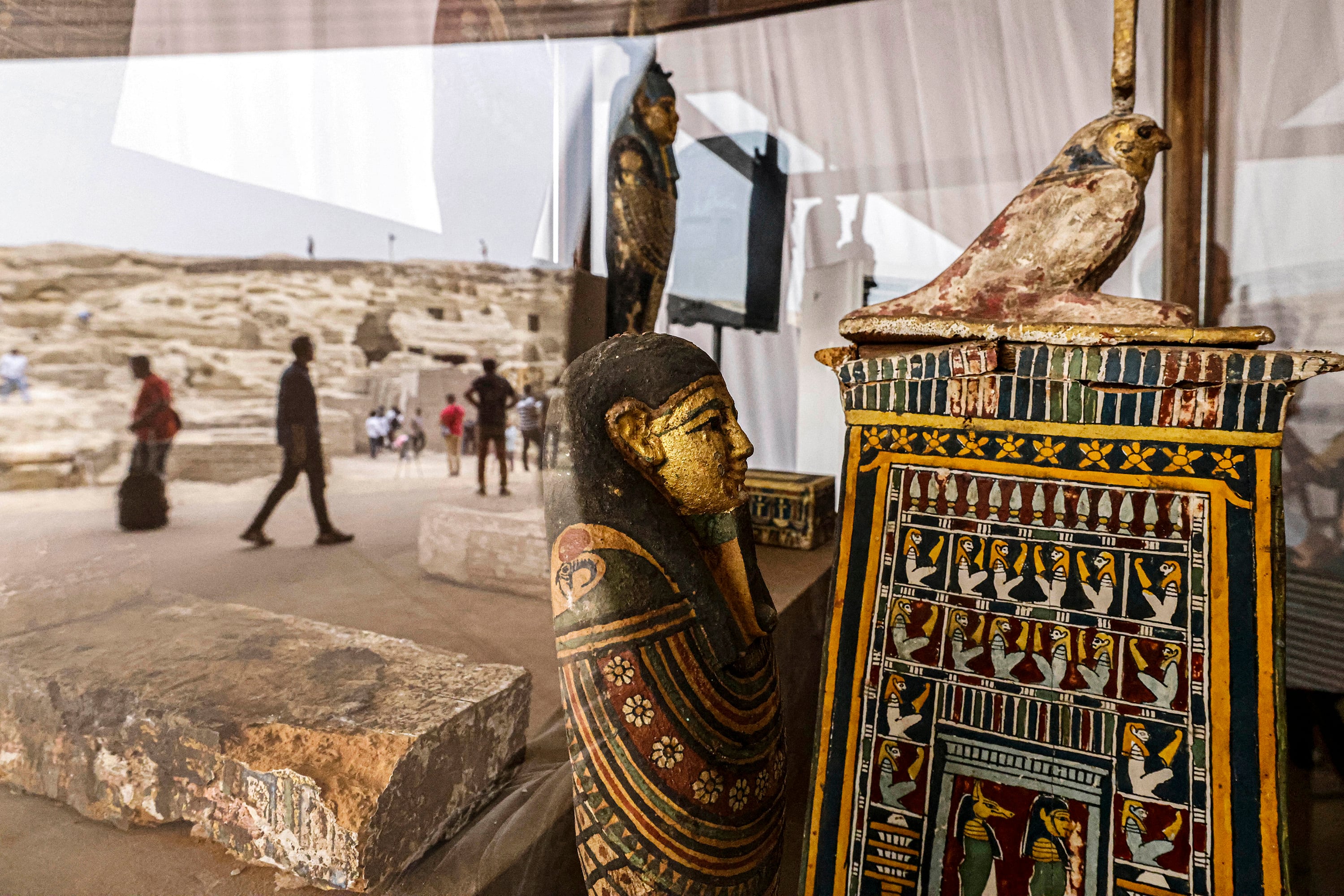 El yacimiento de Saqqara forma parte del Patrimonio Mundial de la Unesco.