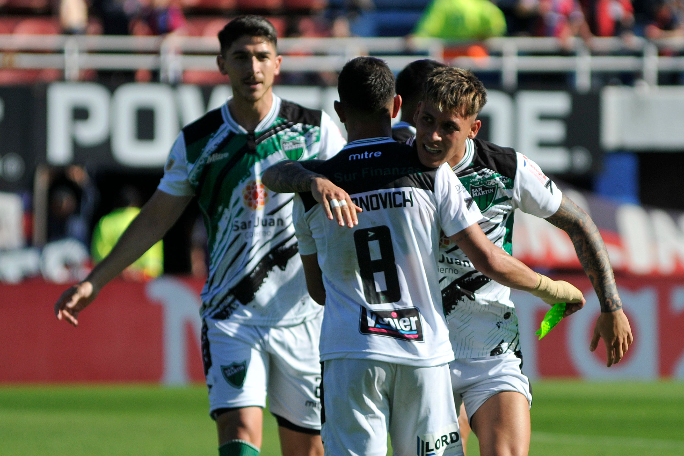 Los sanjuaninos festejan un triunfo clave