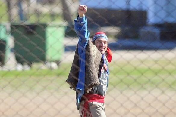 Jones Huala estuvo preso varios meses en la Unidad Penitenciaria de Esquel antes de ser extraditado a Chile.