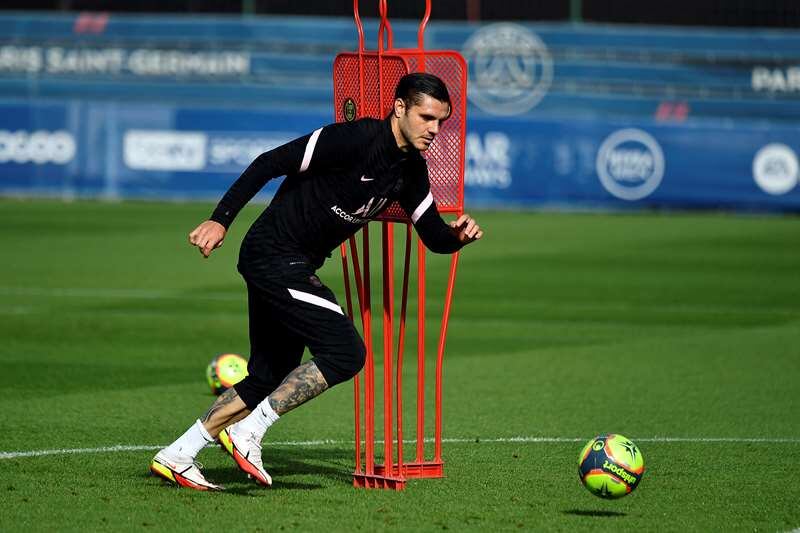Mauro Icardi estuvo ausente de los entrenamientos del PSG desde el domingo