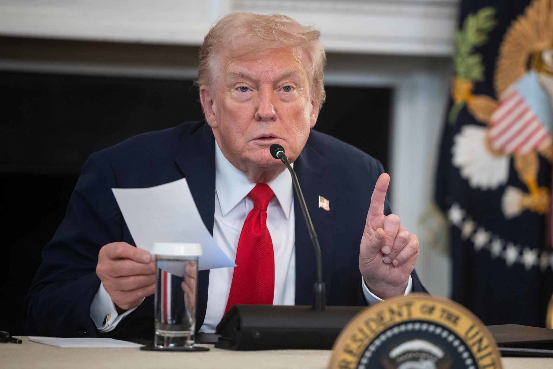 Donald Trump, presidente de Estados Unidos.