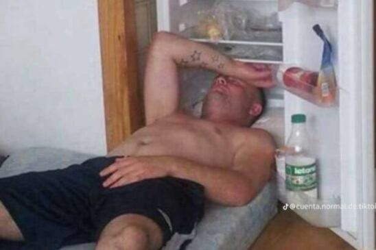 Memes por la ola de calor. Imagen: redes sociales.