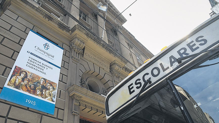 El colegio Champagnat se revolucionó días atrás con la renuncia de su director.
