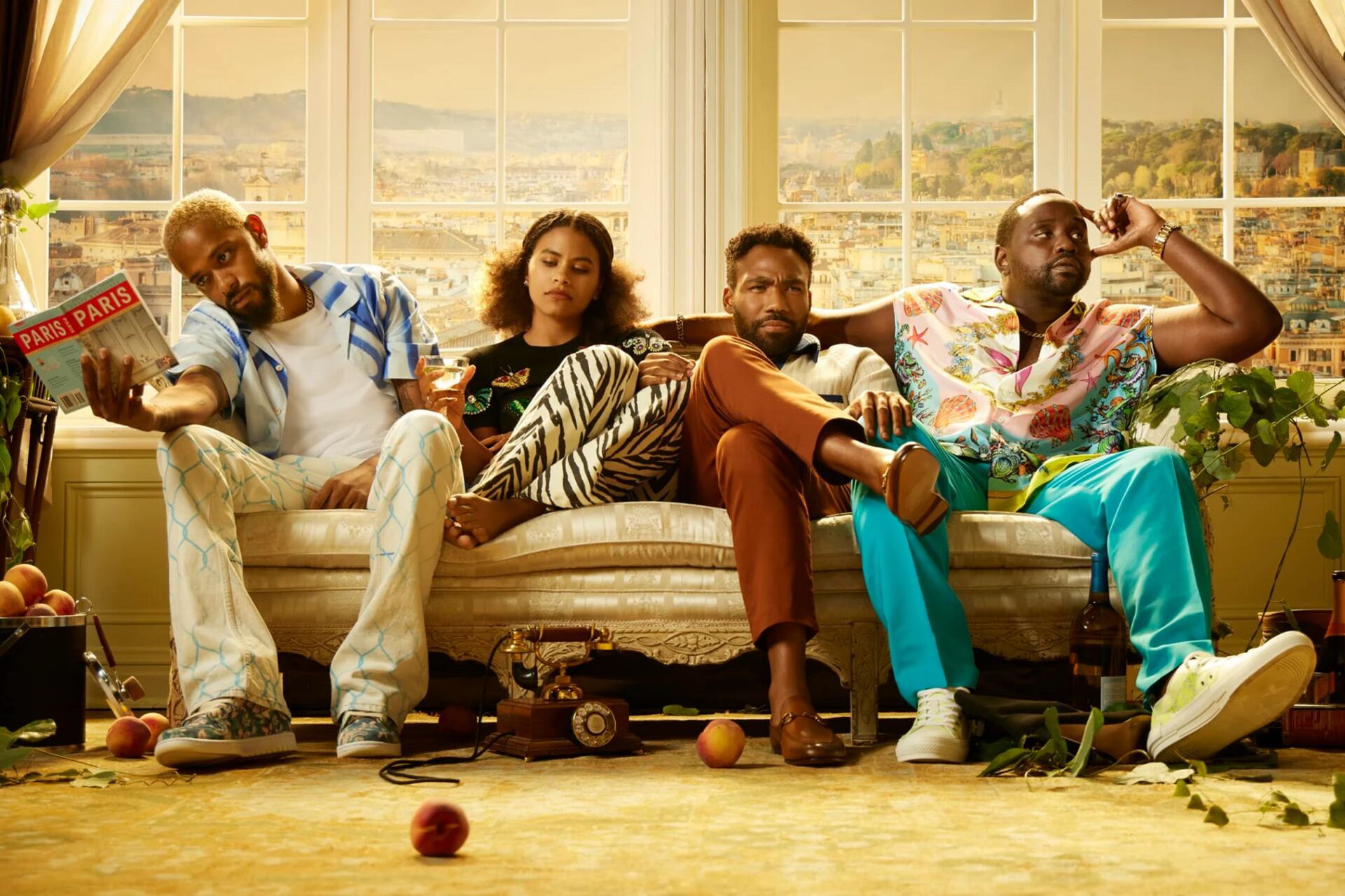 Los despelotes no paran para Darius, Vanessa, Earn y Alfred en la tercera temporada de la serie de culto rapero Atlanta