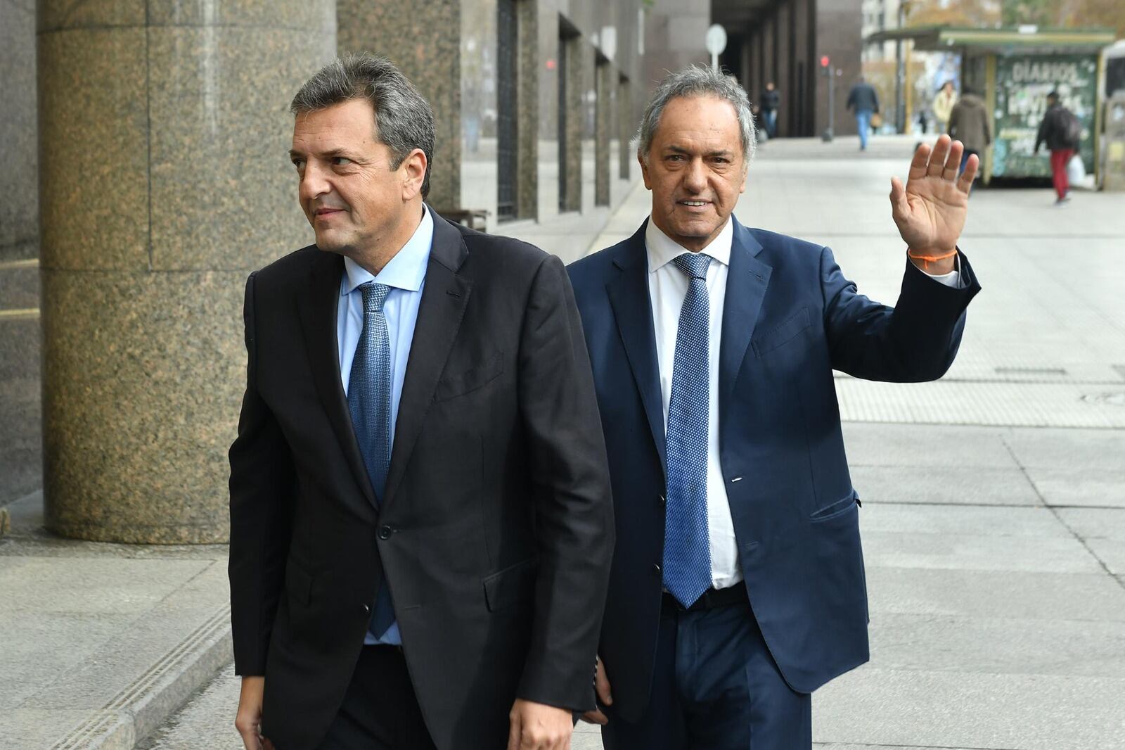 Scioli y Massa, en Economía