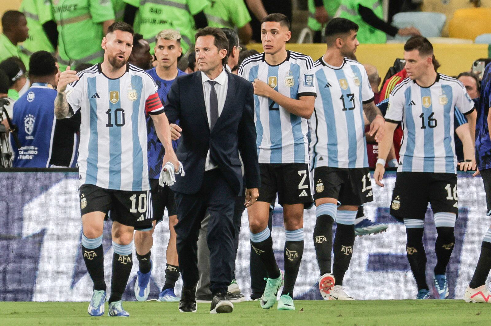 Messi y un gesto que será recordado. Argentina ganó antes, durante y después.