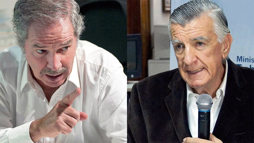 Solá y Gioja, dos de los dirigentes de origen peronista que apuestan a la unidad para enfrentar a Cambiemos.