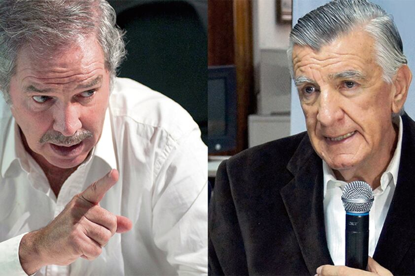 Solá y Gioja, dos de los dirigentes de origen peronista que apuestan a la unidad para enfrentar a Cambiemos.