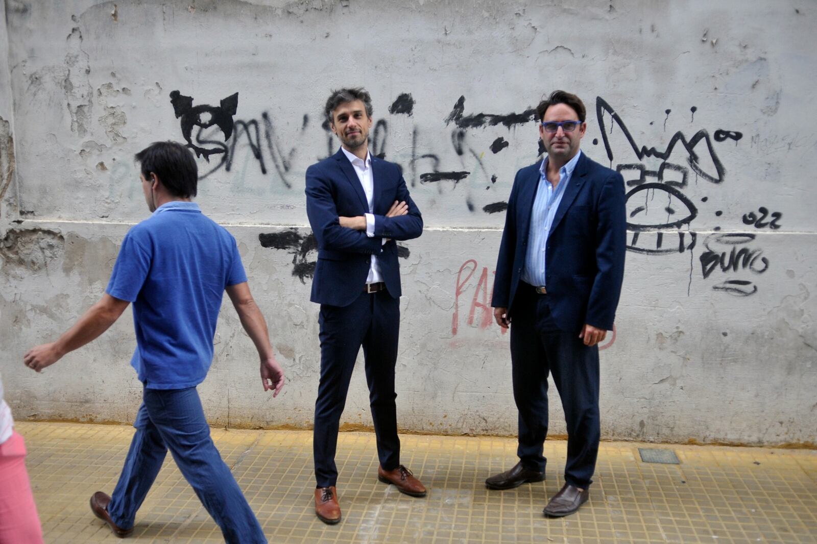 Guido Croxatto y Julián Axat.