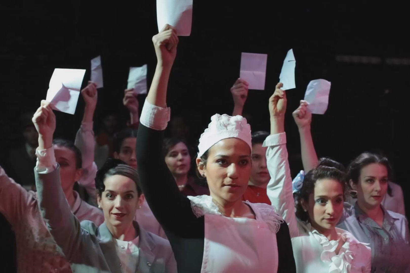 "Potranca", de Mariela Asensio, indaga en la figura de Eva Perón. Está programada en el festival "Mujeres a la obra".