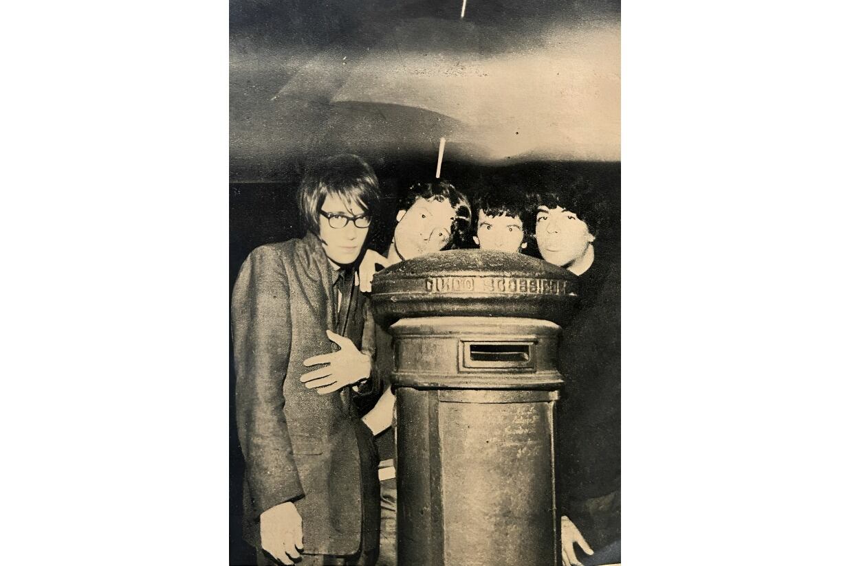 Javier Martínez, Moris, Pajarito Zaguri y Rocky Rodríguez en tiempos de La Cueva.