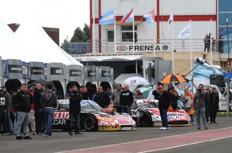 Una postal del autódromo de Concepción.