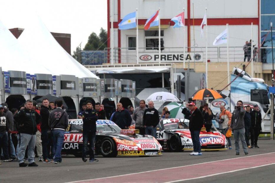 Una postal del autódromo de Concepción.
