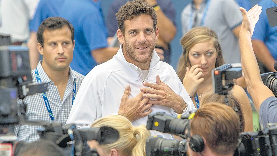 Juan Martín del Potro: “Uno tiene la ilusión de hacer un buen torneo”.