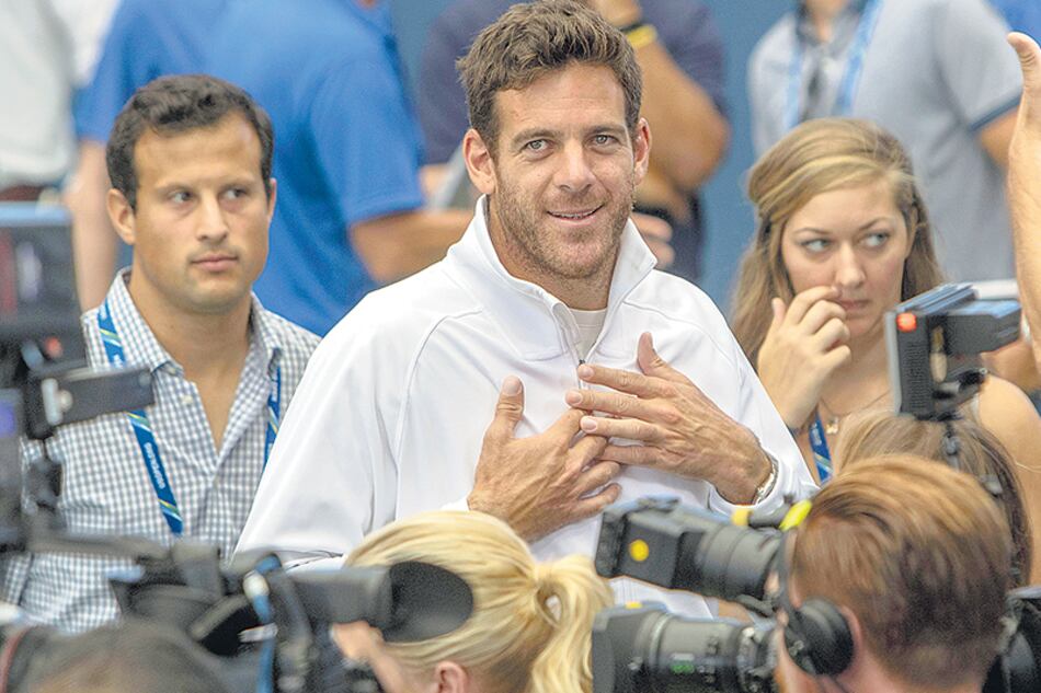 Juan Martín del Potro: “Uno tiene la ilusión de hacer un buen torneo”.