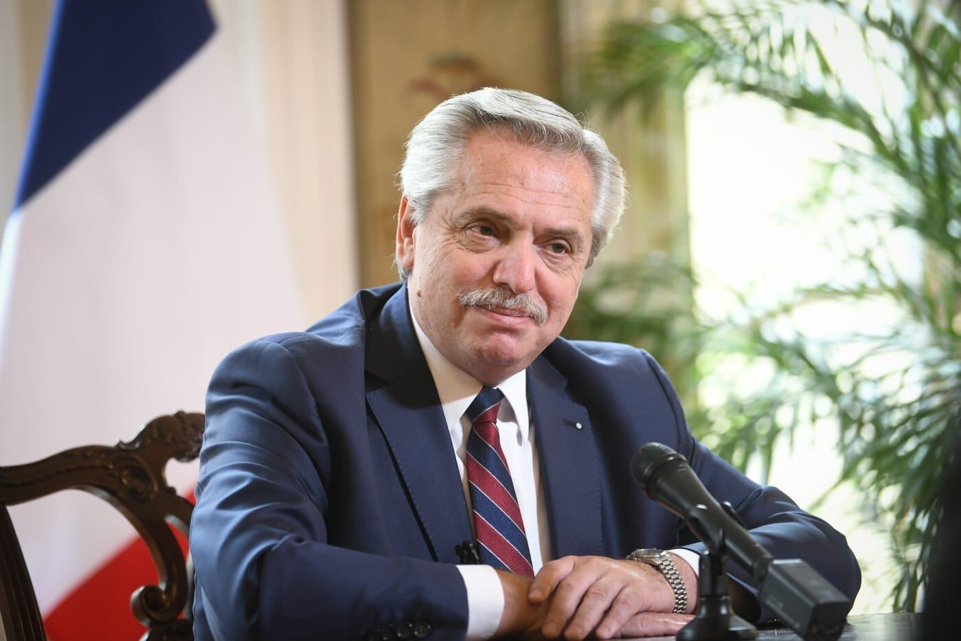 Alberto Fernández culminó su gira por Europa. 