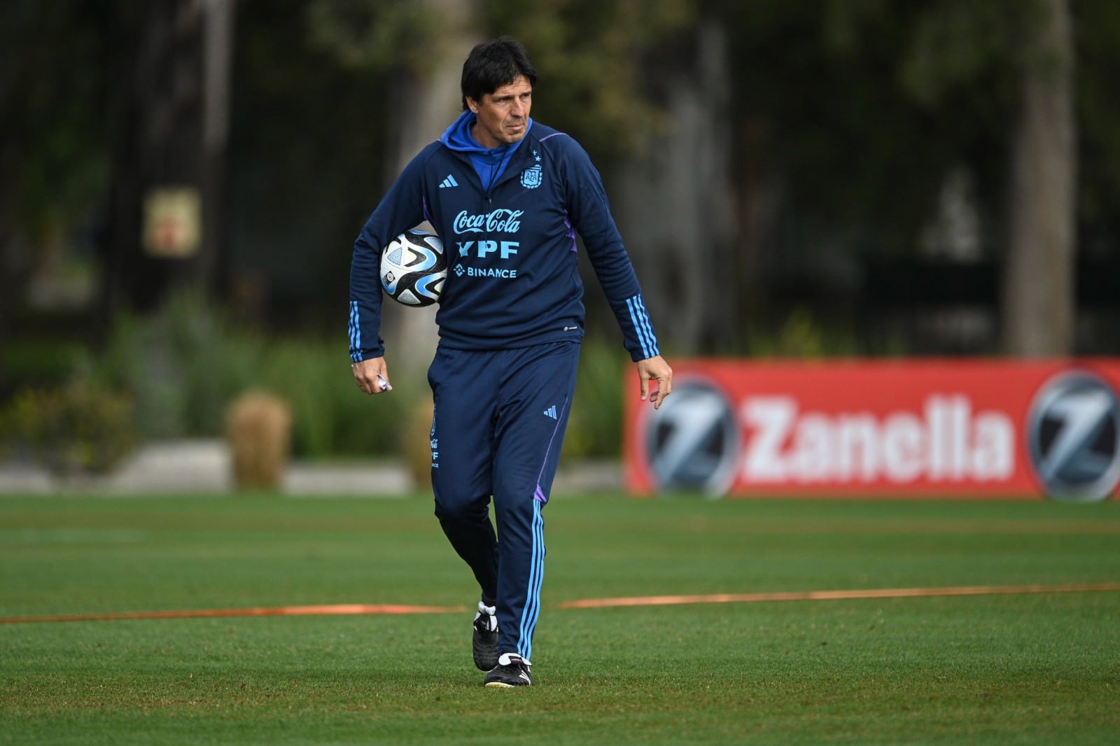 Germán Portanova, DT del seleccionado femenino.