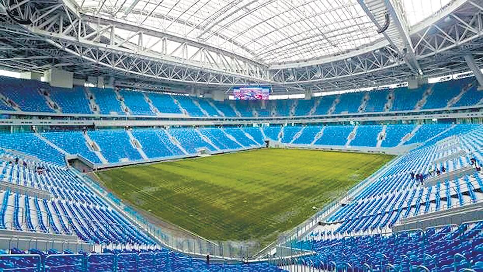 San Petersburgo tendrá al estadio del Zenit como gran atracción.