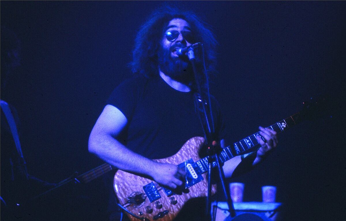 García era un guitarrista larguero, versátil y lisérgico.