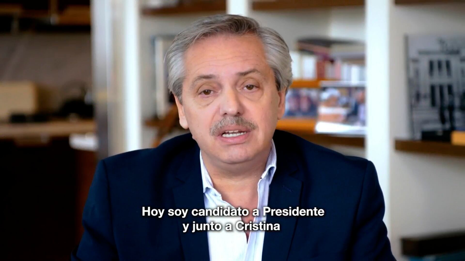 El nuevo mensaje electoral de Alberto Fernández.