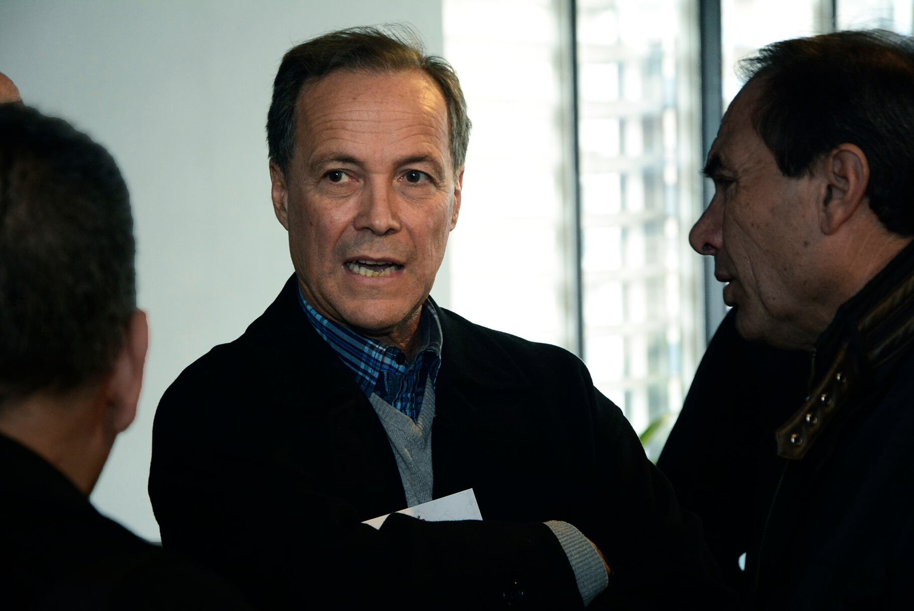 Giustiniani todavía no quiere definir candidaturas propias. "Eso es la consecuencia, primero el programa", dice.