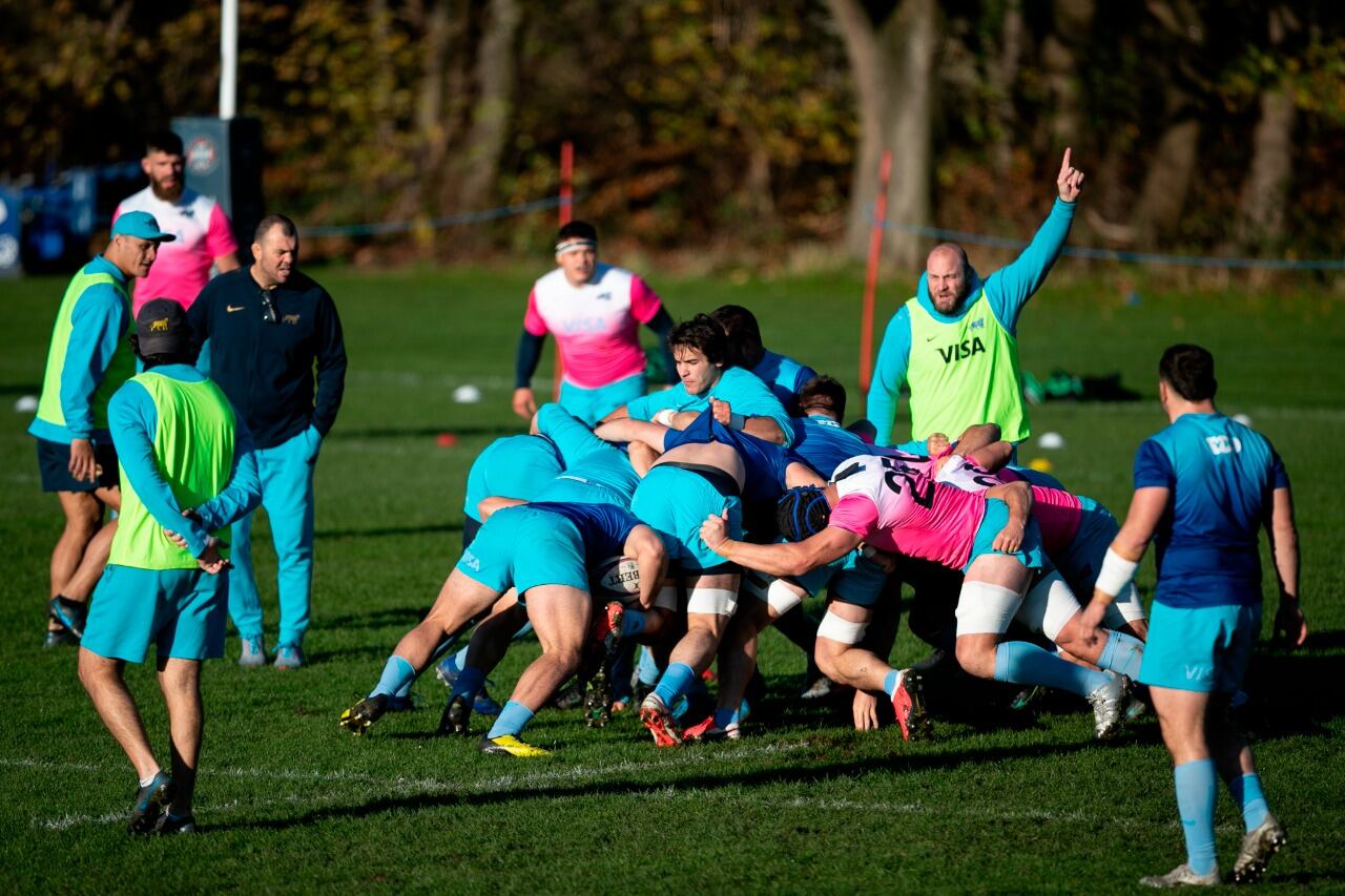 Los Pumas se preparan para su último test match de la gira por Europa.