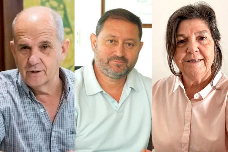 Pablo Zurro, Salvador Serenal y María Celia Gianini.