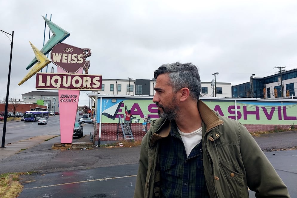 El cantautor platense Ramiro García Morete, alias el Mister