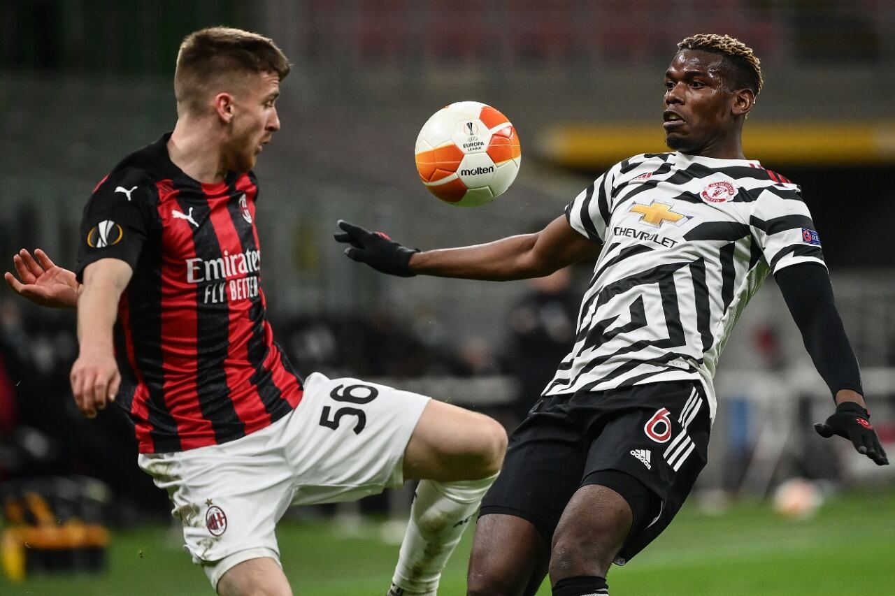 Pogba convirtió el gol de Manchester United.